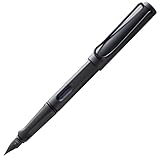 Lamy safari umbra Füller - Füllhalter mit ergonomischem Griff & schwarzer Stahlfeder in...