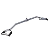 GORILLA SPORTS® Latzugstange - Hufgriff, mit Drehgelenk, 93 cm lang, bis 200 kg Belastbar,...