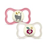 MAM Supreme Night Schnuller | 16+ Monate | leuchtende Babyschnuller | 94% Akzeptanz | beugt...