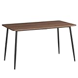 VASAGLE Esstisch, Esszimmertisch, Küchentisch, für 4-6 Personen, Landhausstil, hitzebeständige...