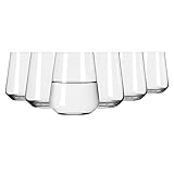 RITZENHOFF 6301003 Wasserglas 500 ml - Serie Lichtweiss - 6 Stück Trinkgläser im Geschenkset,...