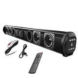 Bamberg Kabelloses Bluetooth-Soundbar-Lautsprechersystem, Kabelgebundenes und Kabelloses...