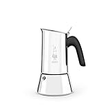 Bialetti - Neue italienische Espressomaschine Venus Induction aus Edelstahl, geeignet für alle...