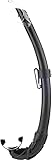 Cressi Uni Schnorchel Mexico, schwarz, EG269550