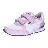 PUMA Unisex Kinder St Runner V3 Mesh V Ps Turnschuhe, White Grape Mist Crushed Berry Purple, 35 EU