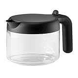 De'Longhi Kaffeekanne DLSC021, Glaskaraffe mit klappbarem Kunststoffdeckel, Zubehör für...