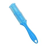 Haarschnitt Styling Friseurschere Rasierer Magic Blade Comb Hairdressing Tool Kit Doppelseitige...