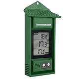 Digitales Max-Min-Thermometer – Überwachen Sie Max- und Min-Temperaturen mit Diesem Praktischen...