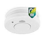 Smartwares Rauchmelder - Optischer Sensor - TÜV geprüft - Auswechselbare Batterie 1 Jahr -...