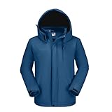 OutPro Herren Skijacke Vielseitige Winterjacke Warme Fleecejacke - Wasserdicht, winddicht, Perfekt...