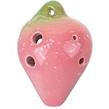 SWOOMEY 6 Erdbeer-okarina Musikinstrumente Erdbeere Altkokarina Anfänger Ocarina Für Okarina...