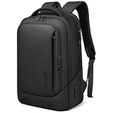 Laptop Business Rucksack Herren mit 15,6 Zoll laptopfach mit USB-Ladeanschluss Diebstahlsicher...