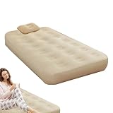 Aufblasbare Luftmatratze Twin – Einzel-aufblasbare Matratze | Aufblasbares Gästebett | Luftbett...