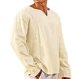 Tshirt Herren für Sports Outdoor Sportshirt Sports Longsleeve Slim Fit Baumwoll lässigem...