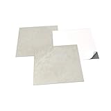 GENERIQUE - PVC Bodenbelag - Selbstklebende Fliesen - Marmoreffekt - Grau/Beige - 2,05m²/22 Fliesen