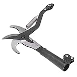 BONKZEBU Doppelkopf-Gartenschere, Spitze Klinge, Astschere, Arbeitssparende Astschere für die...