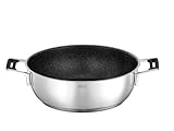 RÖSLE SILENCE PRO Servierpfanne, Pfanne mit kratzfester Premium-Antihaftversiegelung ProResist,...