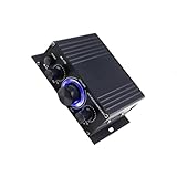 12 V Tragbarer 20 W + 20 W HiFi Stereo Leistungsverstärker 2.0 Für Zuhause Auto Büro Kompakter...