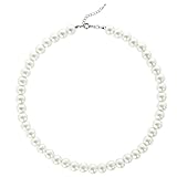 BABEYOND Damen Perlen Ketten Kurze Runde Imitation Perle Halskette Hochzeit Perlenkette für Bräute...