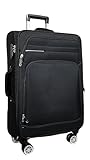 MY TRAVEL BAG Stoff Reisekoffer Trolley Erweiterbar mit Zwillingsrollen (M/L/XL/XXL oder 4er Set)...