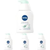 NIVEA Intimo Waschlotion Mild Fresh (250 ml), Intim Waschgel mit Milchsäure, Kamillenextrakt und...