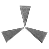 FIXOSHEE 3 Stück Axtkeile aus Robustem Eisen mit Anti rutsch Keil für Sicheres Befestigen von...