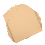 Alipis 100 Blatt A4 Kraftpapier Zeichenkarton 70g/M² Quadratischer Malerkarton aus Robustem Papier...