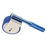 JTWWDM Klebe-Testwerkzeug, Standard 2 kg manuelle Andruckrolle, glatte Rollachse, rutschfester...