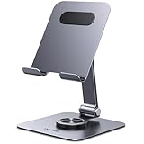 UGREEN Tablet Ständer 360°Drehbar, Tablet Halterung Tisch Verstellbar, iPad Ständer Eisen...