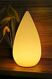 Moderne Tischleuchte kabellos Akku 38 cm Sauna Lampe Farbwechsel PL109 Leuchte Tischlampe...