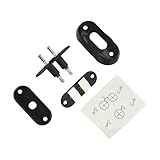 Vibsky Schiebetürschloss Kontaktschalter für Auto und Van Alarmanlage Zentralverriegelung schwarz