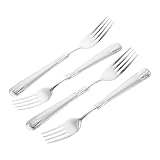 Toyvian 4 Stück Teiliges Edelstahl Bbq gabel Langem Griff Rostfrei Leicht zu Reinigen und Tragbar...