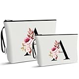 A-Z Make-up Tasche Set für Frauen - Kosmetiktasche Organizer für Reisen & Alltag, Stilvolle...