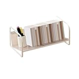 GEK208130 Zuhause CD-Halter, Acryl-Schreibtischregal, Vinyl-Schallplattenaufbewahrungsregal...