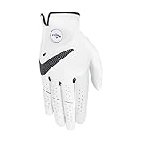 Callaway Golf Syntech Herren Golfhandschuh 2025 - Rechtshänder für Linkshänder, S, Weiß
