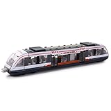 Turbo Challenge - Straßenbahn - DIE CAST - 028801 - Freilauf-Fahrzeug - Grau - Metall -...