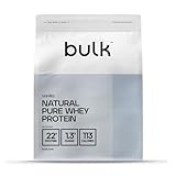 Bulk Natürliches Pure Whey Protein Pulver, Eiweißpulver, Vanille, 500 g