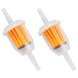 2 StückUniversal Benzinfilter – 6mm & 8mm Kraftstofffilter für Motorrad, Roller & Benzinmotor...