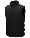33,000ft Herren Steppweste Winterweste Warme Sportwesten für Männer Outdoor Weste...