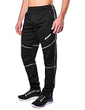 BALEAF Herren Fahrradhose Winter Thermo Radhose lang Outdoorhose Wasserdicht Softshellhose Fleece...