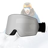 Skibrille Schneebrille Antibeschlag Skibrille Doppelschicht Skibrille Winddicht Schneebrille Jugend...