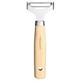 Fiskars Folken Y-Sparschäler mit beweglicher Klinge, Schäler für Obst und Gemüse, Klinge aus...