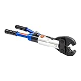 HUOMMGS 10 T Hydraulische Crimpzange Professionell Hydraulikzange 60mm Hydraulische Presszange mit 5...
