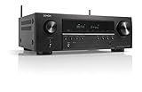 Denon AVR-S660H 5.2-Kanal AV-Receiver, Dolby Surround Sound, 6 HDMI Eingänge und 1 Ausgang, 8K...