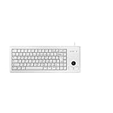 CHERRY Compact-Keyboard G84-4400, Internationales Layout, QWERTY Tastatur, kabelgebundene Tastatur,...