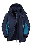 Mountain Warehouse Wasserfeste Cannonball Kinder-3-in-1-Jacke - atmungsaktive Dreiklima Winterjacke...