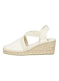 Damen-Espadrille aus Baumwolle - TER - Roh, 39 EU