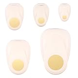 Vaessen Creative Stanzer Set, Motivstanzer Mit 5 Kreisen in verschiedenen Größen, 0,95 cm - 5 cm,...