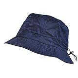 Toutacoo. Regenhut aus Nylon - Einstellbar (03-Navy blau/M-L)