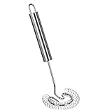 wenco Spiralbesen/Schneebesen, Länge: 22 cm, Edelstahl 18/10, Spülmaschinengeeignet, Silber,...